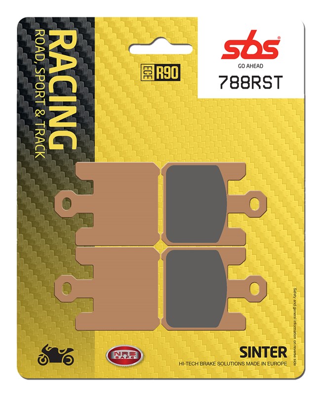 SBS brake pads KH369 track and sport sinteredcolour gold (788RST)
